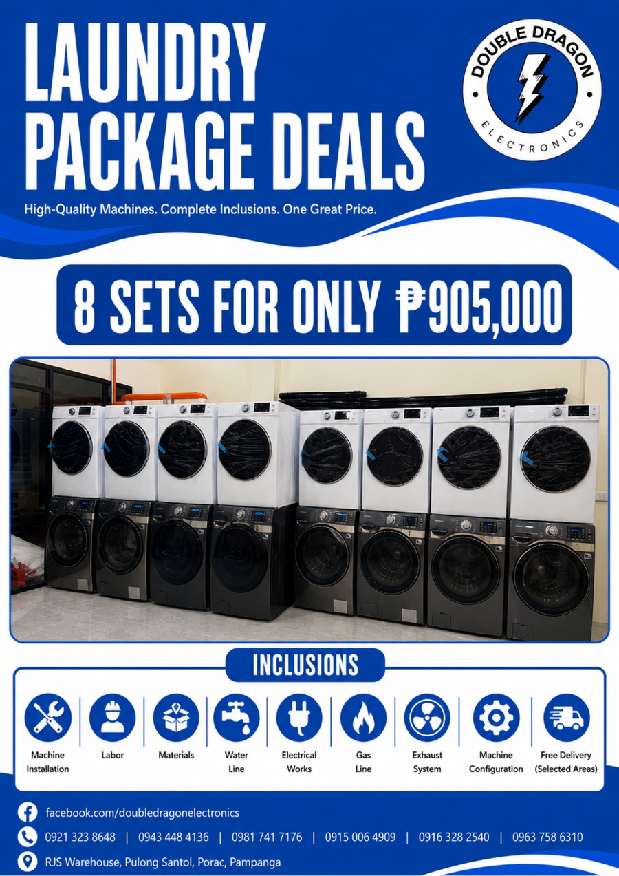 8 Sets Laundry Package