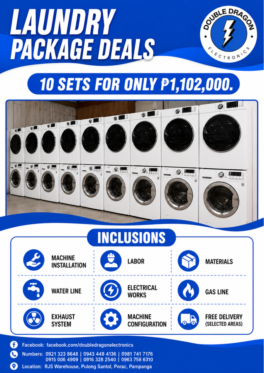 10 Sets Laundry Package