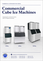 Commercial Cube Ice Machine 680kg