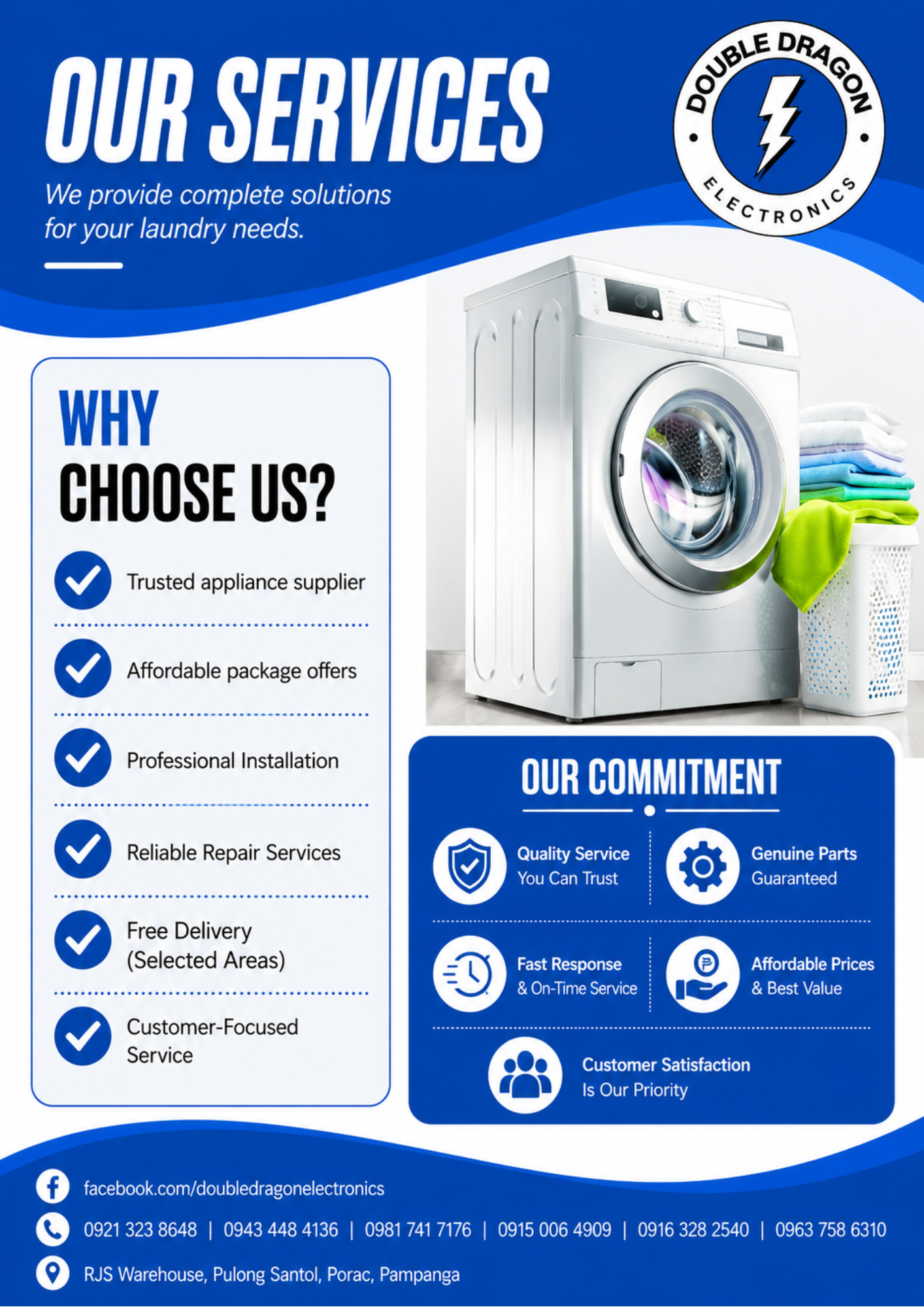 3 Sets Laundry Package
