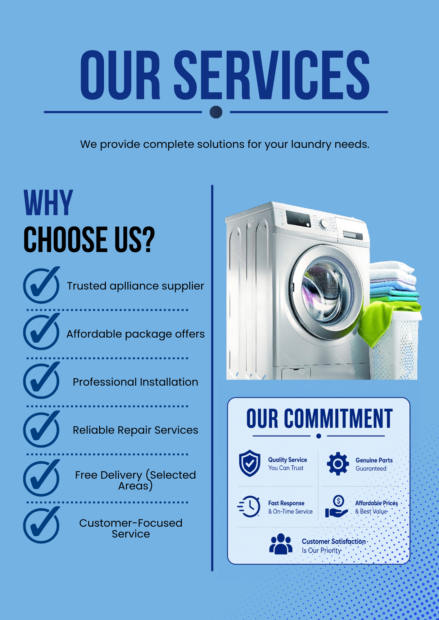 8 Sets Laundry Package