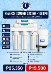 Reverse Osmosis System  - 100GPD