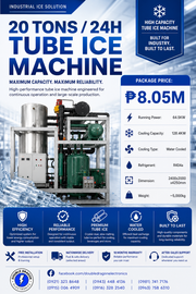 Tube Ice Machine 20Tons/24Hours