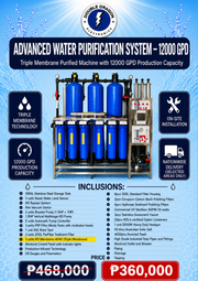 Advanced Water Purification System - 12000GPD