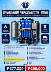 Advanced Water Purification System - 8000GPD