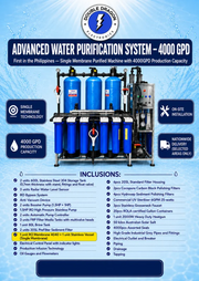Advance Water Purification System - 4000GPD
